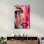 Wallity Pintura Decorativa de Vidrio Templado Multicolor 46 x 72 cm